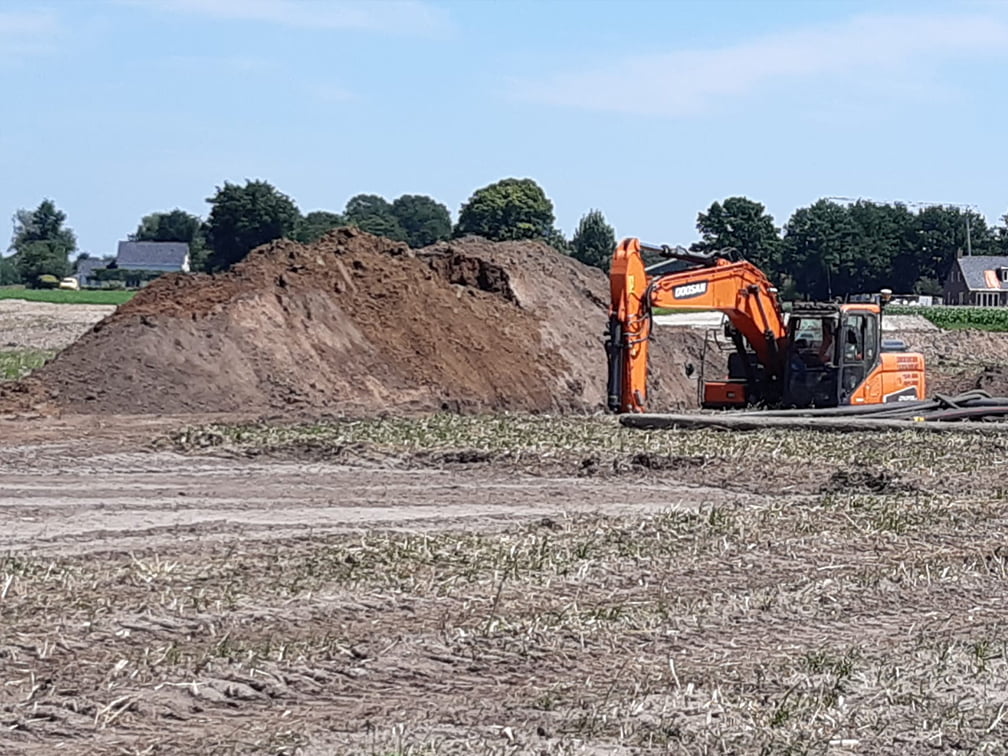 Grondwerkzaamheden Vakantiepark de Strabrechtse vennen zijn begonnen