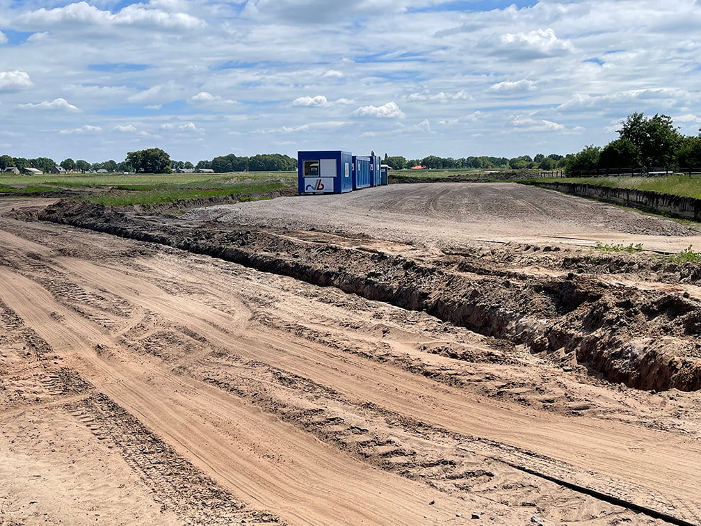 Grondwerkzaamheden Vakantiepark de Strabrechtse vennen zijn begonnen