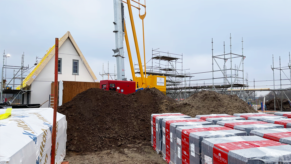 Funderingen storten Strabrechtse-vennen vakantiewoningen