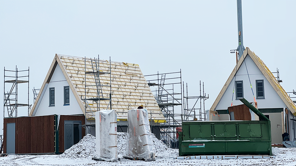 Funderingen storten Strabrechtse-vennen vakantiewoningen