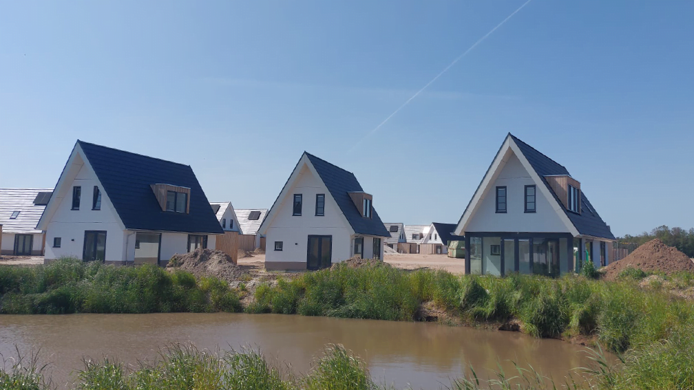 Funderingen storten Strabrechtse-vennen vakantiewoningen